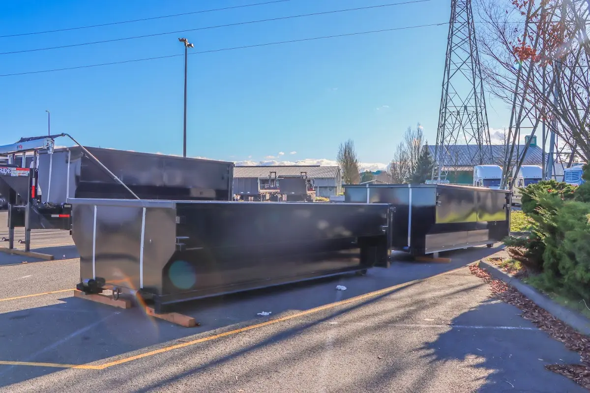 Professional dumpster rental and junk removal service in West Point